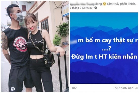 Thời gian trước khi ra tay sát hại người yêu cũ 19 tuổi đang mang bầu, thủ phạm thường chia sẻ trạng thái u uất, mệt mỏi trên Facebook: 