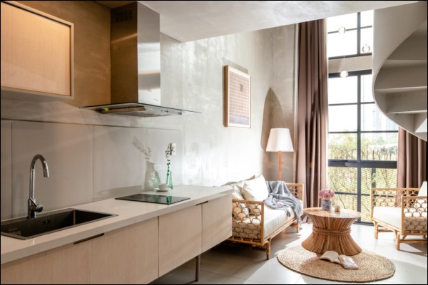 Khám phá không gian nhỏ xinh sang - xịn - mịn chỉ 35m2 mà vẫn đầy đủ tiện nghi, chuẩn sống xanh ở Tp.HCM-7