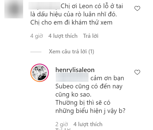 Hết Lisa gặp vấn đề về da, Leon cũng bị chị em bỉm sữa cảnh báo 1 dị tật khiến Hồ Ngọc Hà phải hỏi biểu hiện ngay-2