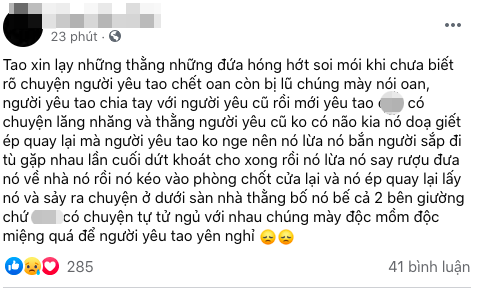 Người yêu mới của cô gái Bắc Giang lần đầu lên tiếng: Không có chuyện cô ấy lăng nhăng quay lại với người cũ-1