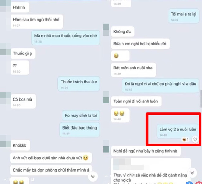 Vợ thánh photoshop tiếp tục tố chồng và nhân tình 2k2: MXH choáng váng với loạt nội dung tin nhắn giường chiếu với lời lẽ không tin nổi-6