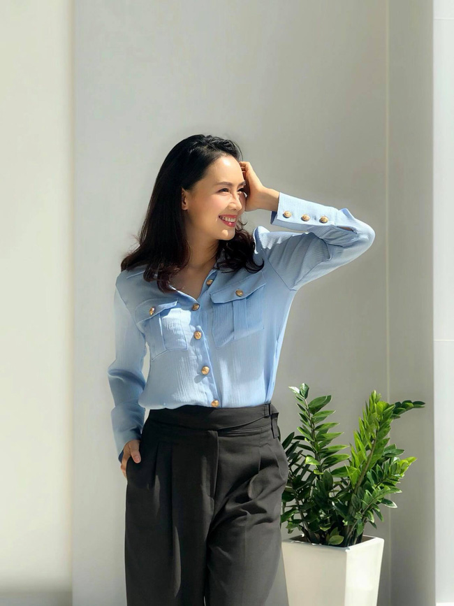 Hồng Diễm có loạt outfit chuẩn công sở mà vẫn cực trẻ xinh, chị em học theo để ghi trọn điểm thanh lịch-12