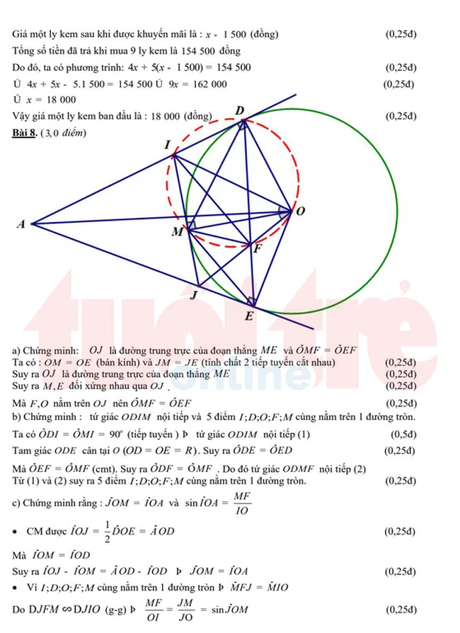 Đề thi và đáp án tuyển sinh lớp 10 TP. HCM 3 năm gần nhất, thí sinh tham khảo và làm thử để có phương án ôn tập hiệu quả-4