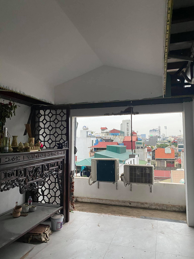 Cô nàng trổ tài biến hoá phòng thờ thành phòng gác mái Tây Tây, riêng chiếc bồn tắm chill như ở resort-2