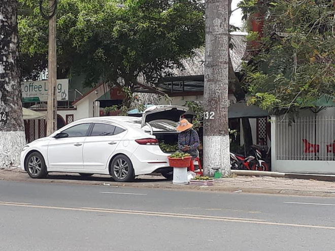 Xôn xao hình ảnh người phụ nữ dùng xe hơi đi bán cam lề đường: Câu chuyện phía sau gây tò mò-1