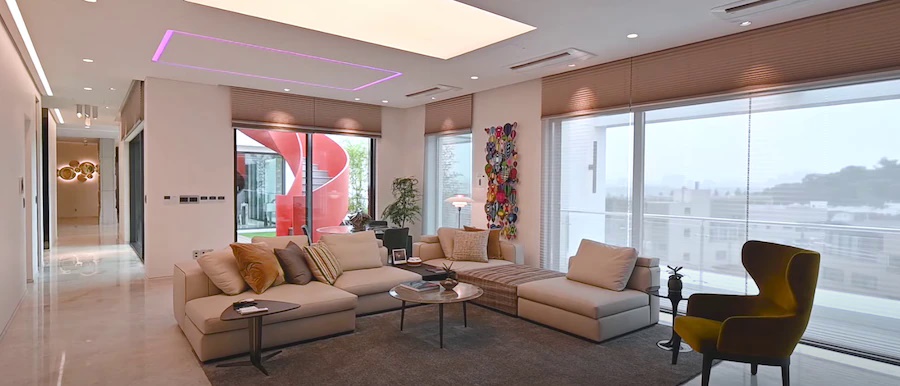 Cận cảnh từng không gian bên trong căn penthouse 106 tỷ của Hyun Bin-4