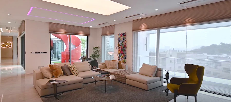 Cận cảnh từng không gian bên trong căn penthouse 106 tỷ của Hyun Bin-5