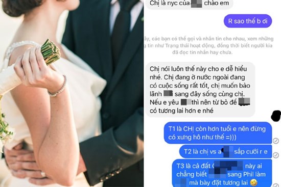Trước ngày kết hôn, cô dâu nhận được tin nhắn từ người cũ của chồng, màn 