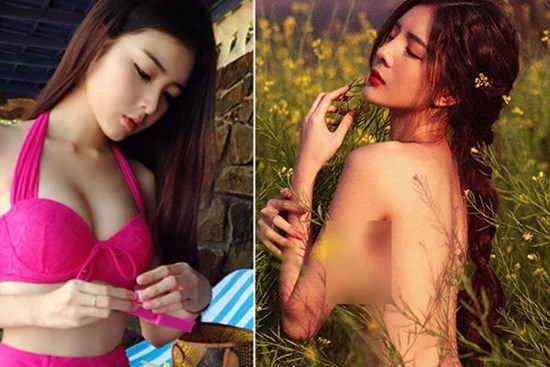 Người tình một thời của Bùi Anh Tuấn gây chú ý với loạt ảnh táo bạo