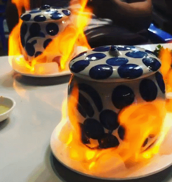 Kỳ lạ món mắt cá bốc lửa, thực khách toát mồ hôi thưởng thức ở Phú Yên-5