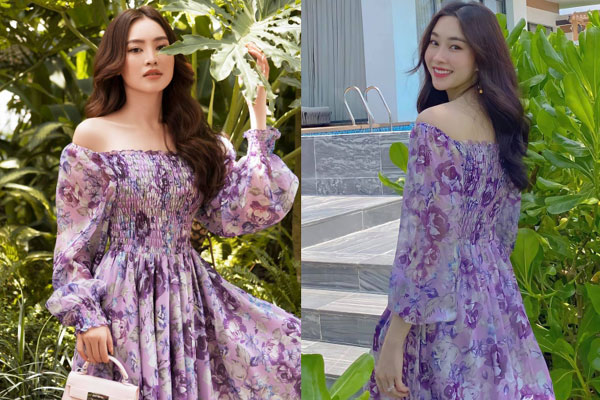 HH Thu Thảo chuyên diện 3 màu trang phục tươi tắn này, bảo sao lúc nào cũng đẹp dịu dàng và trẻ hơn tuổi-12