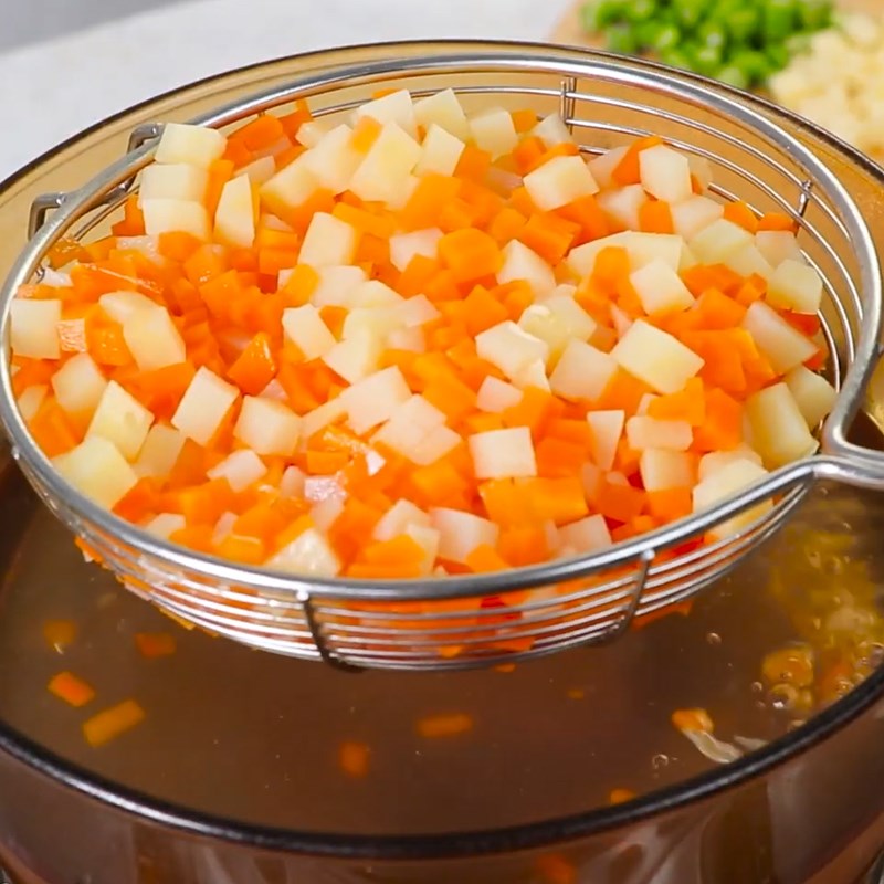 Mách chị em cách làm viên rau củ sốt thịt thơm ngon, lạ miệng: Các mẹ có con lười ăn rau nhất định nên thử ngay!-6