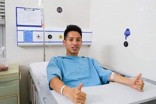 Chấn thương của cầu thủ Đỗ Hùng Dũng nguy hiểm như thế nào?