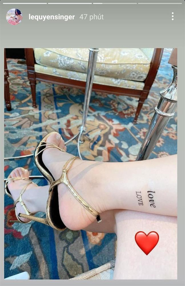 Vừa công khai hẹn hò, Lệ Quyên chơi lớn xăm hình bày tỏ tình cảm với Lâm Bảo Châu?-1