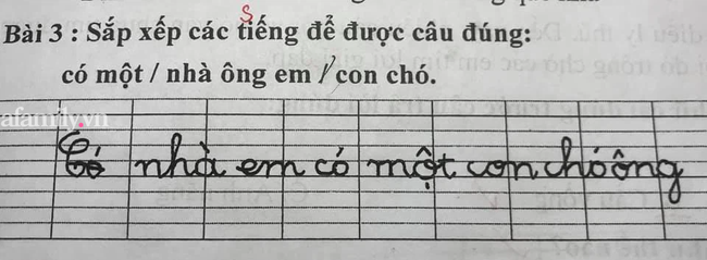 Ông bố khoe bài tập của con lớp 1 cùng vật dụng đặc biệt, hội phụ huynh và cả giáo viên còn rào rào vào bình luận vì quá đồng cảm-3