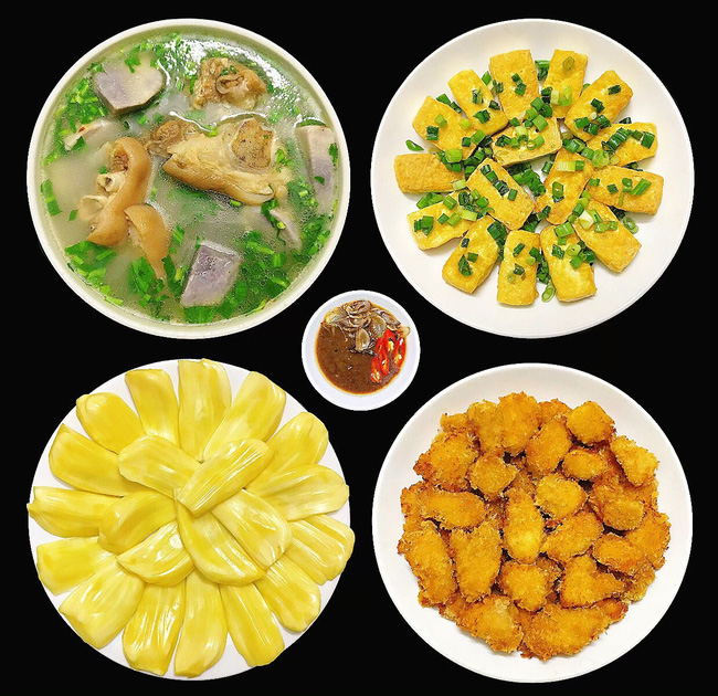 Nữ sinh 20 tuổi hô biến mâm cơm đơn giản thành bữa tối trăm hoa đua nở cực ngon mắt khiến tín đồ mê ăn uống xuýt xoa đòi thưởng thức-4