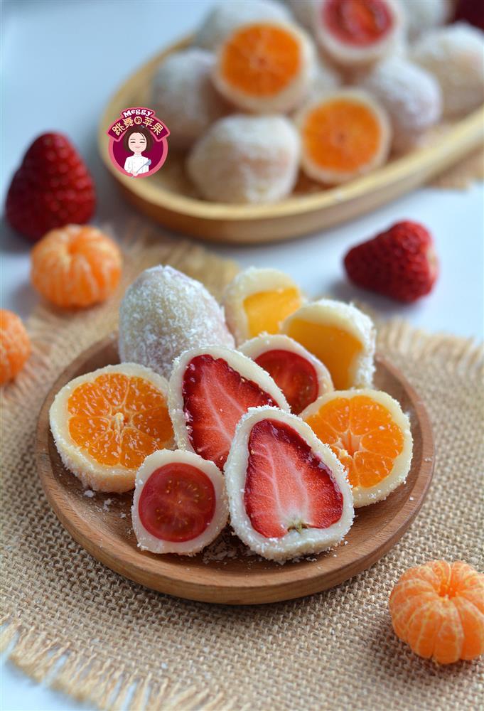 Mùa xuân làm bánh nếp hoa quả, ăn ngon lại cho dáng đẹp-20