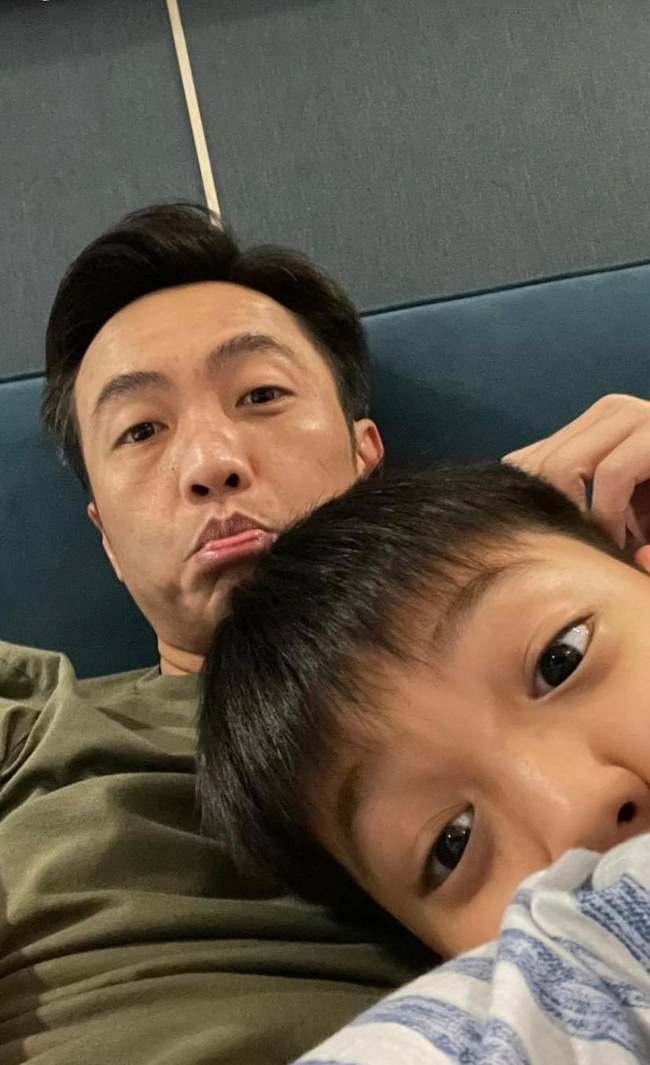 Cách thể hiện tình cảm khác biệt của Subeo khi chụp ảnh cùng Cường Đô La và Kim Lý-1