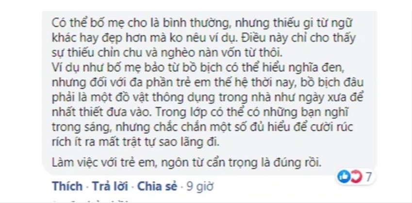 Cô giáo dạy học sinh lớp 5 từ láy mây mưa”, bồ bịch” khiến phụ huynh tranh cãi kịch liệt, chuyên gia giáo dục lên tiếng-2