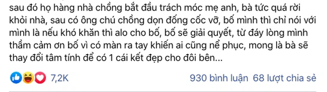 Chồng mất được 3 năm, vợ muốn tái giá nhưng bị mẹ chồng khóc lóc ăn vạ”, nhưng tiếng để cốc nước cực mạnh xuống bàn sau đó đã khiến bà đuối lí!-1