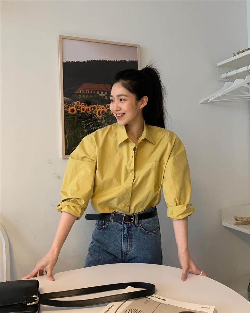 Hội gái Hàn hay diện sơ mi theo 12 cách này để ghi điểm sành điệu và sang xịn nhất-6