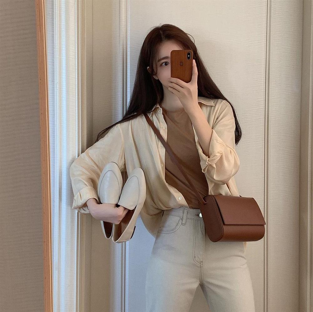 Hội gái Hàn hay diện sơ mi theo 12 cách này để ghi điểm sành điệu và sang xịn nhất-9