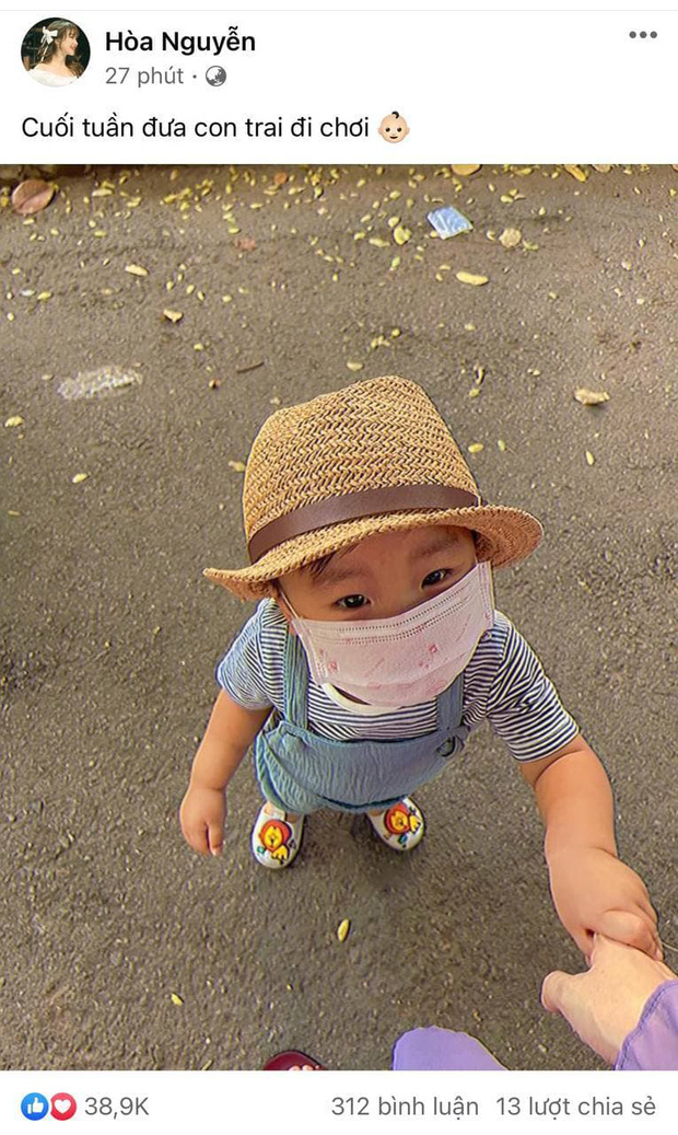 Hoà Minzy chính thức nói rõ lý do giấu kín diện mạo con trai, khẳng định: Em không phải ngôi sao lớn, không đến nỗi phải làm thế này-2