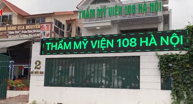 Cơ sở thẩm mỹ trắng trợn mạo danh bệnh viện Trung ương Quân đội 108-1