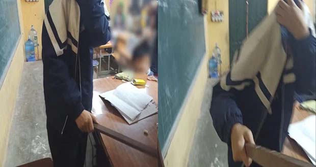 Giáo viên cùng trường đặt 3 nghi vấn cốt tử vụ cô giáo ở Hà Nội tố bị học sinh hắt nước, đánh ngay trên bục giảng-1