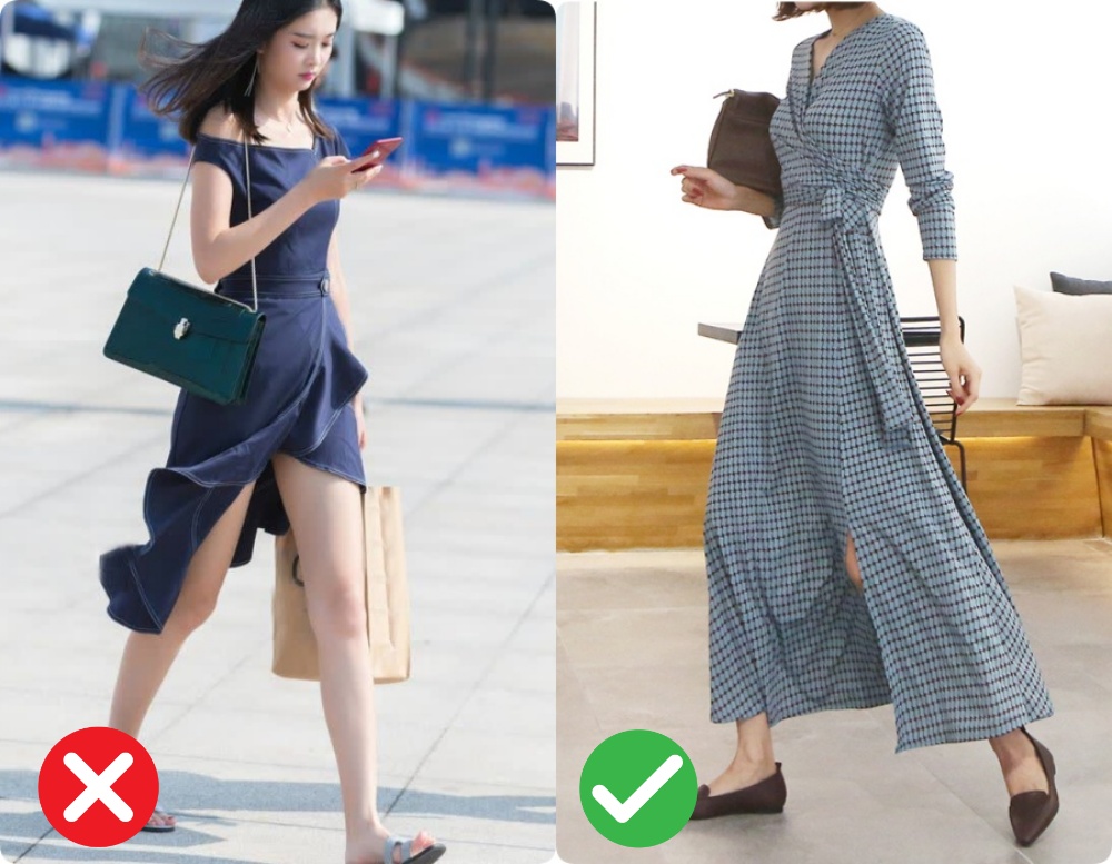 3 điều tối kị khi diện váy xẻ hack chân dài, chị em cần nhớ kỹ nếu không muốn hớ hênh vô duyên-3