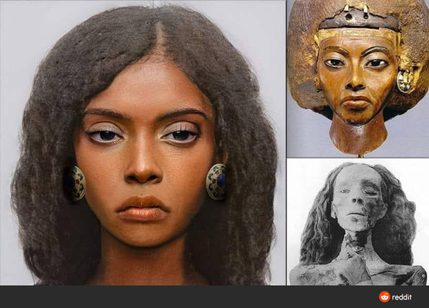 Tái hiện gương mặt xác ướp quý bà nghìn tuổi, các nhà khoa học khiến dân mạng sửng sốt về vẻ đẹp phụ nữ xưa, hiện thực có đúng như vậy?-1
