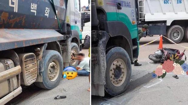 Hình ảnh người đàn ông gào khóc bên thi thể bé trai 4 tuổi sau tai nạn giao thông khiến ai cũng xót thương-1