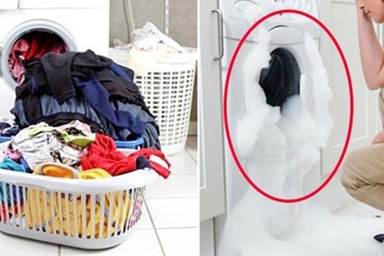Đừng dùng bột giặt tay cho máy giặt kẻo biến đống tiền thành sắt vụn