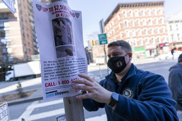 Bắt giữ nghi phạm đạp vào đầu người phụ nữ gốc Á ở New York-1