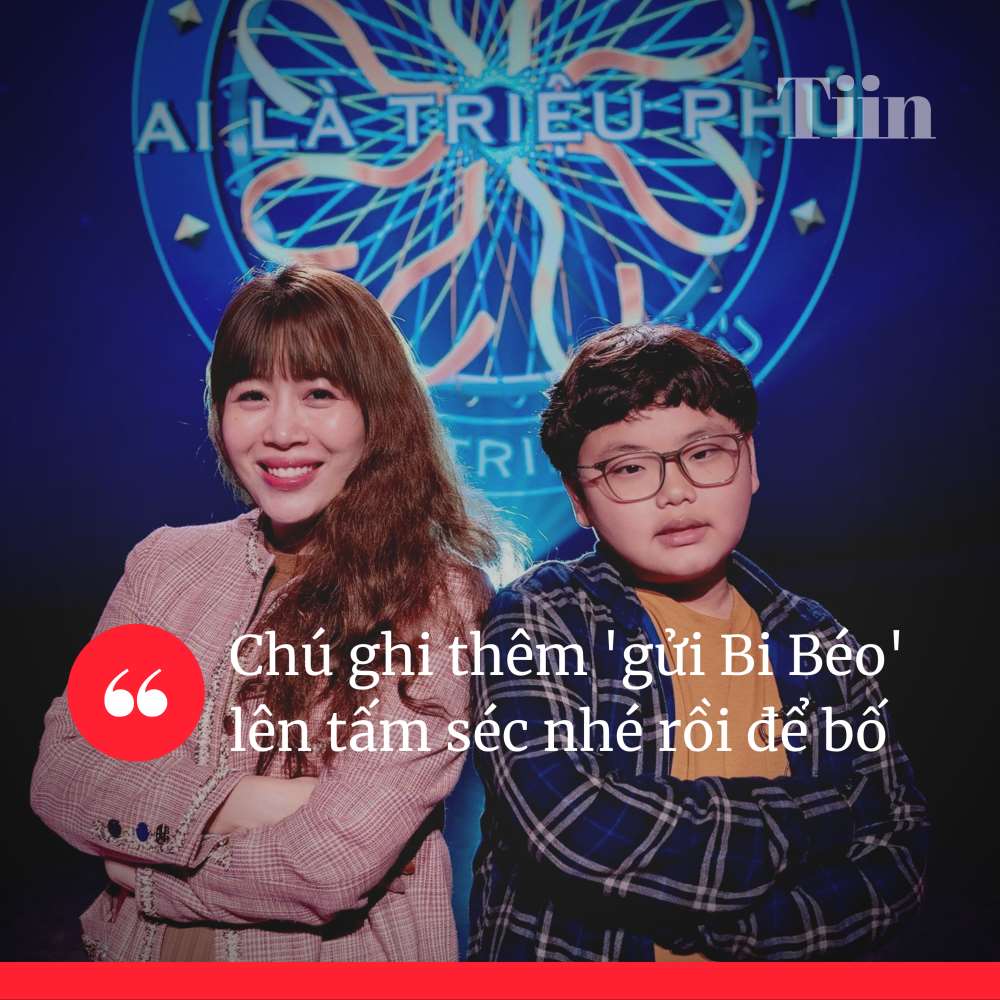 Những phát ngôn của Bi Béo khi tham gia Ai là triệu phú với Xuân Bắc: Có câu khiến bố phải cứng họng luôn!-6