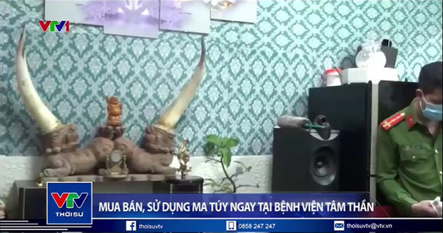 Bên trong phòng bệnh được cải tạo thành động bay lắc” ở Bệnh viện Tâm thần TW I: Có cả bộ sừng tê giác, dàn loa lớn và đèn laze-3