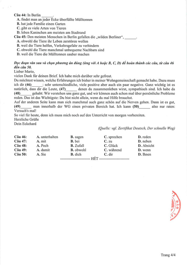 Bộ GD-ĐT công bố tất cả đề thi minh họa THPT Quốc gia 2021 còn lại-9