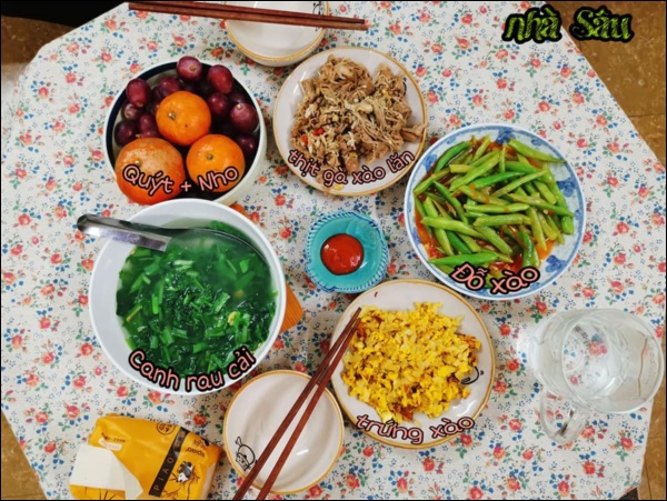 Yêu 11 năm đều được nấu cho ăn, sau kết hôn nữ 9x trở nên đảm đang, cơm ngon canh ngọt tươm tất khiến chồng chỉ muốn về nhà-4