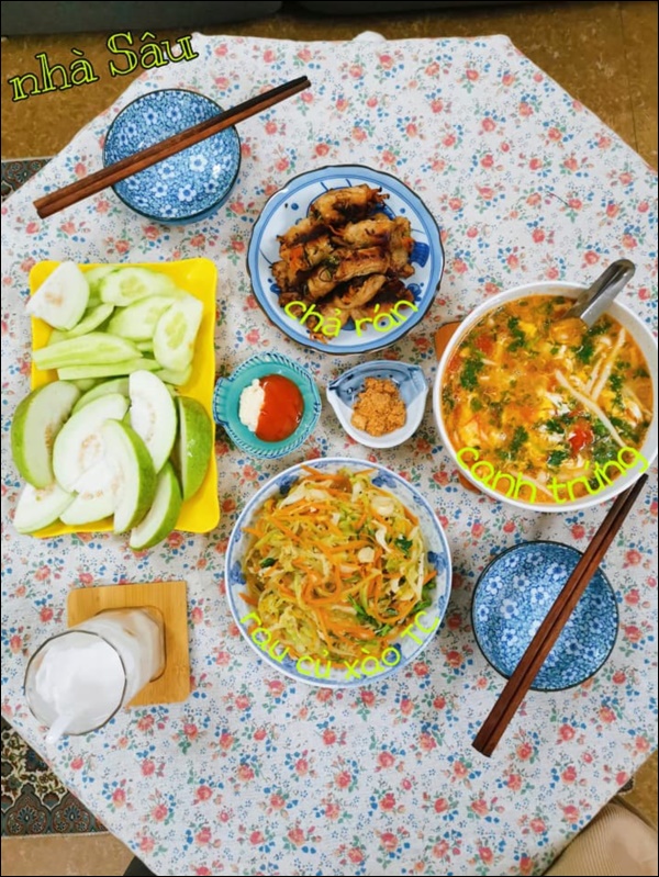 Yêu 11 năm đều được nấu cho ăn, sau kết hôn nữ 9x trở nên đảm đang, cơm ngon canh ngọt tươm tất khiến chồng chỉ muốn về nhà-5