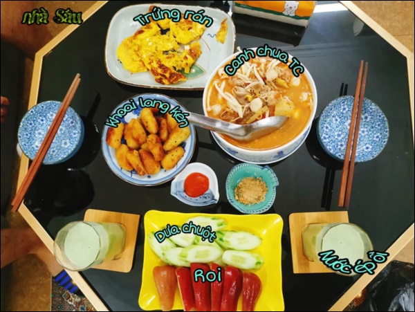 Yêu 11 năm đều được nấu cho ăn, sau kết hôn nữ 9x trở nên đảm đang, cơm ngon canh ngọt tươm tất khiến chồng chỉ muốn về nhà-9