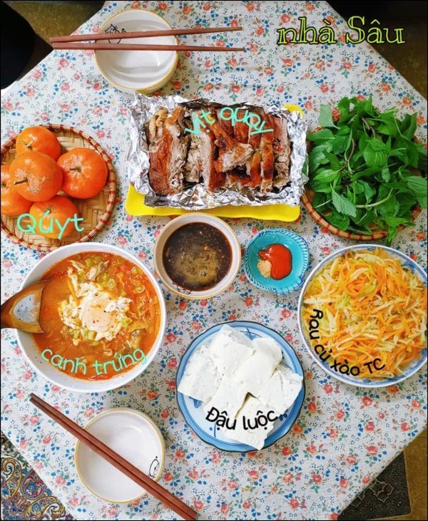 Yêu 11 năm đều được nấu cho ăn, sau kết hôn nữ 9x trở nên đảm đang, cơm ngon canh ngọt tươm tất khiến chồng chỉ muốn về nhà-8