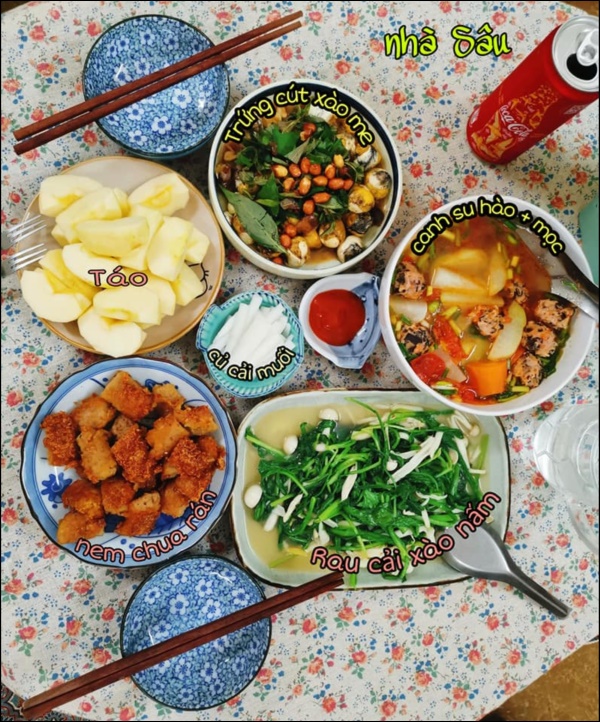 Yêu 11 năm đều được nấu cho ăn, sau kết hôn nữ 9x trở nên đảm đang, cơm ngon canh ngọt tươm tất khiến chồng chỉ muốn về nhà-10