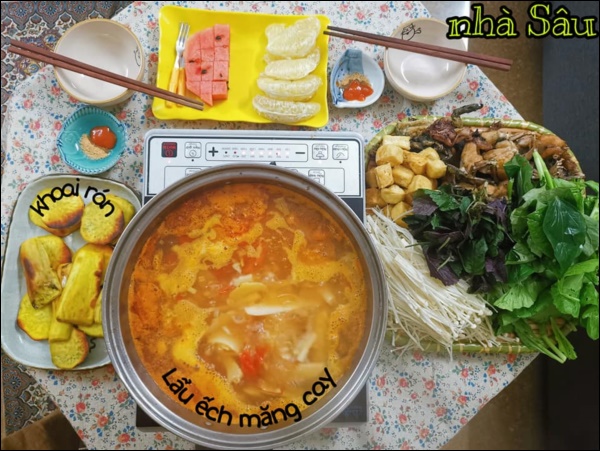 Yêu 11 năm đều được nấu cho ăn, sau kết hôn nữ 9x trở nên đảm đang, cơm ngon canh ngọt tươm tất khiến chồng chỉ muốn về nhà-16