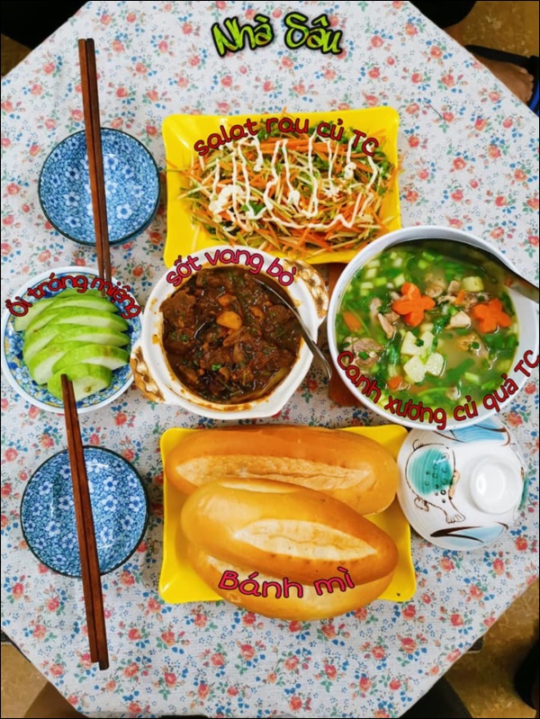 Yêu 11 năm đều được nấu cho ăn, sau kết hôn nữ 9x trở nên đảm đang, cơm ngon canh ngọt tươm tất khiến chồng chỉ muốn về nhà-15