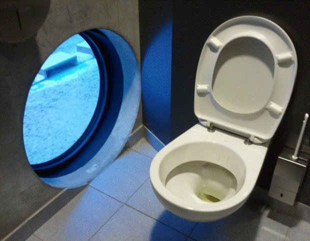 Những chiếc toilet có khả năng trêu ngươi cực cao, ai nhìn cũng phải thốt lên: Ủa, là sao?-9