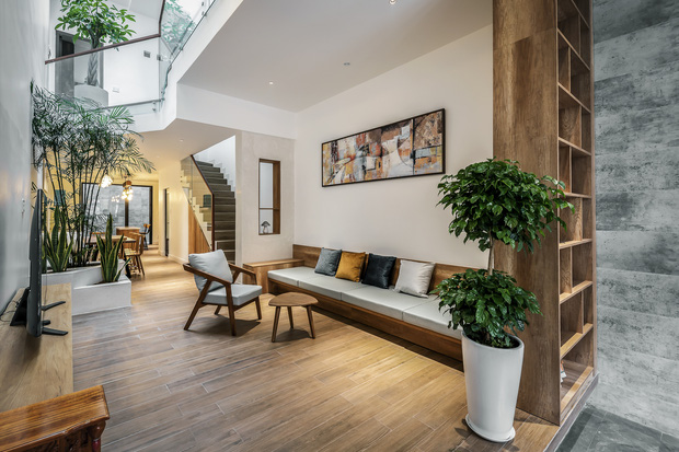 Vợ chồng trẻ xây nhà 2,2 tỷ nổi nhất ngõ, dành hẳn một nửa diện tích cho chi tiết độc đáo này-4