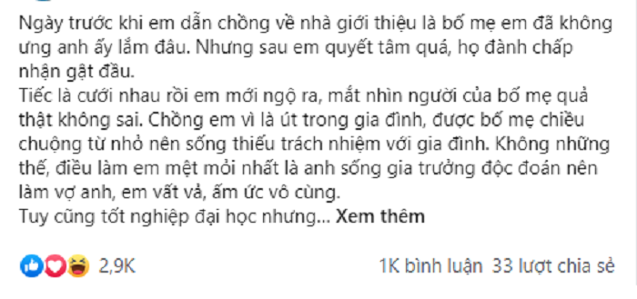 Nửa đêm chồng dẫn vợ về giao trả cho nhà ngoại dạy lại con gái, nhưng tuyên bố hùng hồn của bố vợ mới khiến anh tím tái mặt mày-1