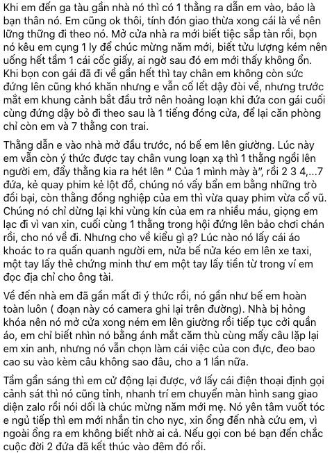 Nữ du học sinh Việt bị bạn học xâm hại tình dục tập thể, đau khổ chưa hết còn bị chính kẻ hãm hại mình dọa truy sát-2