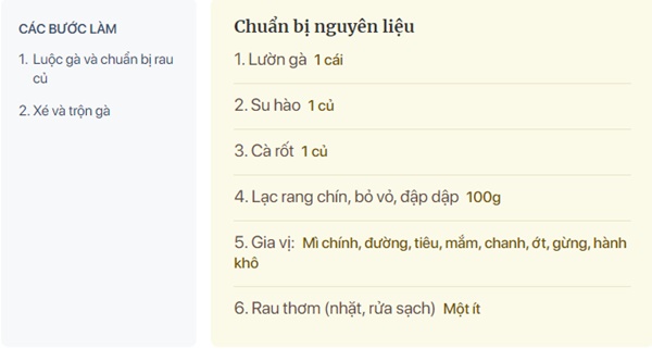 Có món nộm gà ngon xuất sắc, ăn kiêng hay nhâm nhi cuối tuần đều tuyệt đỉnh!-1