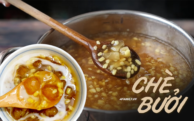 Chè bưởi mẹ nấu: Cả một miền tuổi thơ đong đầy trong miếng cùi bưởi sần sật quyện với nước cốt dừa béo ngậy-1